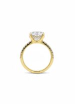 Classic solitaire,pave band - Image 2