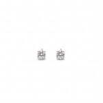 Classic Solitaire Stud Earrings