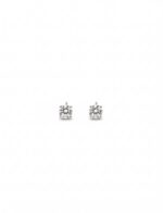 Classic Solitaire Stud Earrings