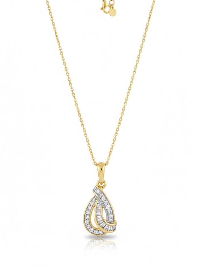 Natural Diamond Necklace - Image 2