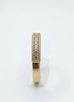 Diamond Wedding Band - Image 2