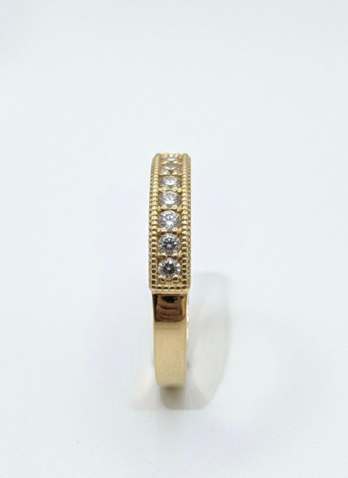 Diamond Wedding Band - Image 2