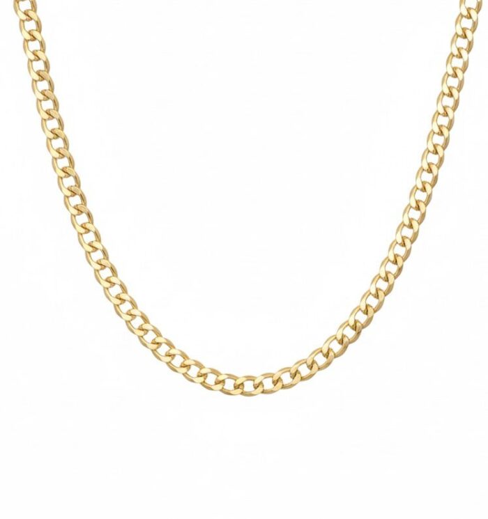 Yellow Gold Curb Chain - Image 2