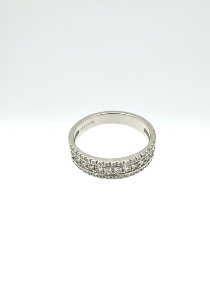Diamond Wedding Band - Image 3