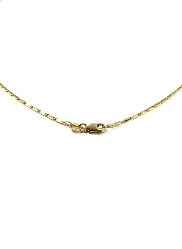 Yellow Gold Bar-link Chain - Image 3
