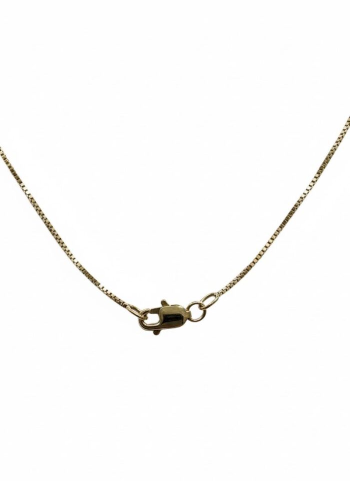 Yellow Gold Box Chain - Image 3
