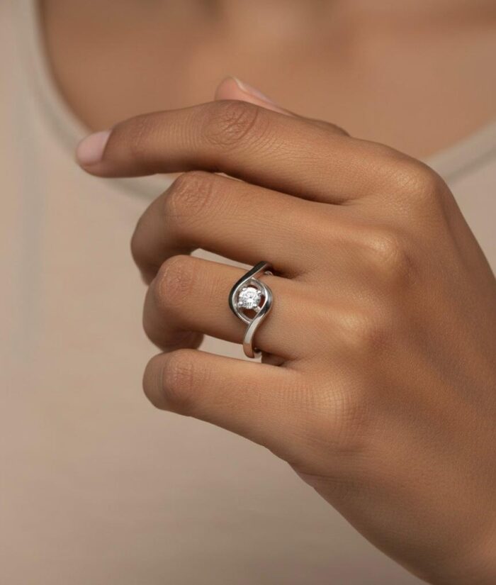 Twisted Diamond Ring - Image 4