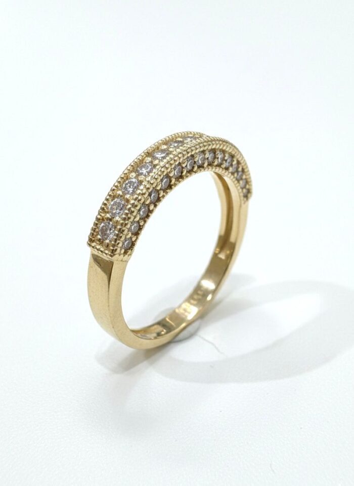 Diamond Wedding Band - Image 4