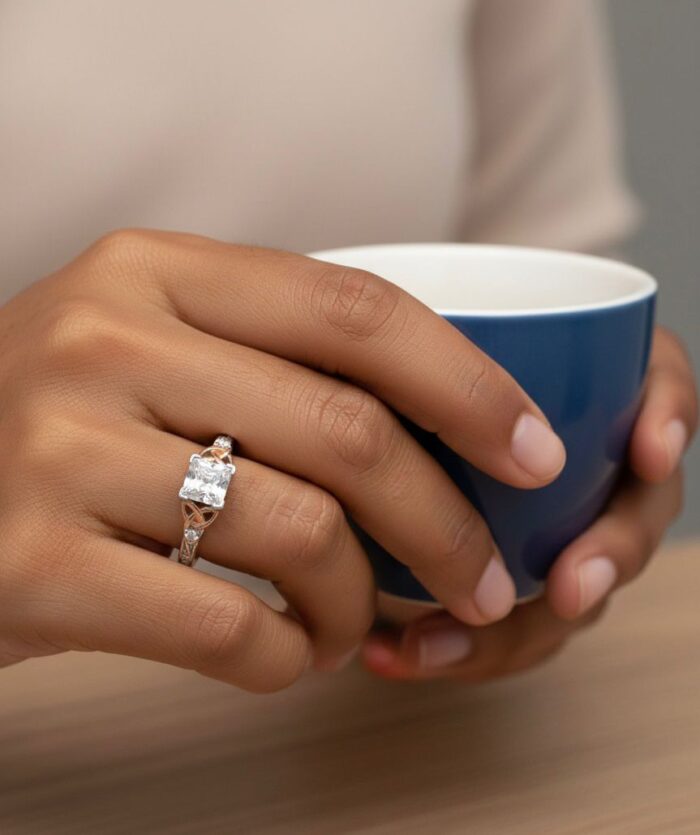 Sterling Silver Promise Ring - Image 4