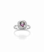 Silver Ring witht Gemstone (Alexandrite)