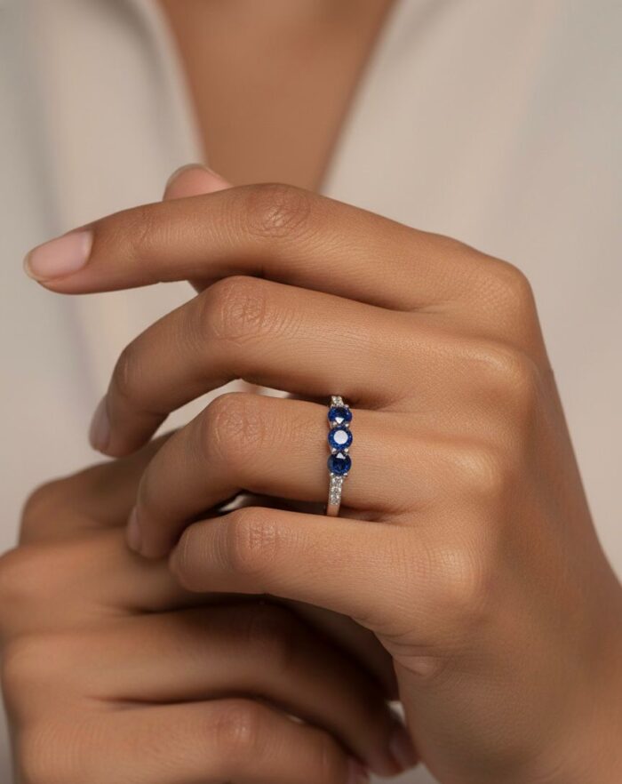 Sterling Silver Gemstone Ring - Image 2