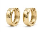 Gold Hoop Earrings - Image 4