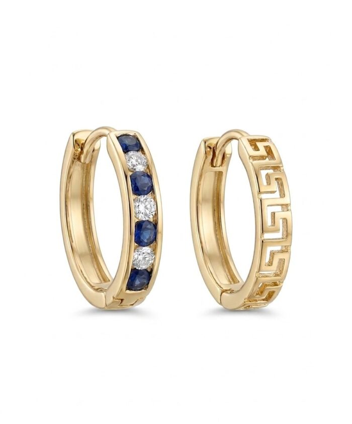 Gold Hoop Earrings - Image 4